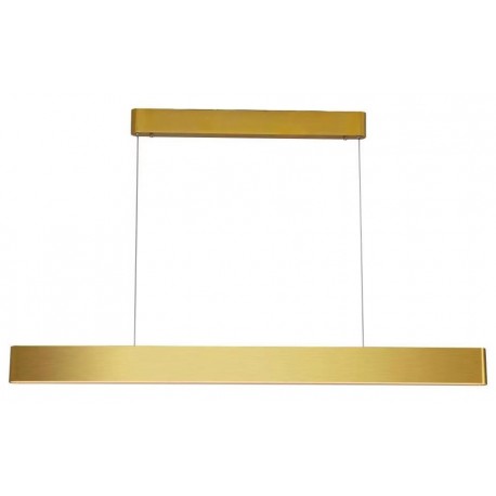 IMMAX NEO MILANO SMART závěsné lineární svítidlo 120cm, CCT 40W/RGB 18W, zlaté Zigbee 3.0, TUYA