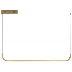 IMMAX NEO PATTINI SMART závěsné svítidlo 120cm 26W 1820lm zlaté Zigbee 3.0, TUYA