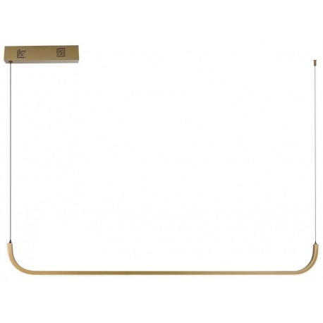 IMMAX NEO PATTINI SMART závěsné svítidlo 120cm 26W 1820lm zlaté Zigbee 3.0, TUYA