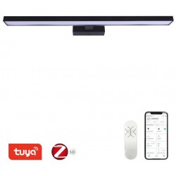 IMMAX NEO PINNA SMART nástěnné svítidlo 80cm 34W 2378lm černé Zigbee 3.0, TUYA