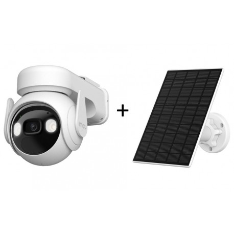 Imou kit IP kamera Cell PT kit lite + solární panel/ PTZ/ 3Mpix/ IP66/ ojb. 3,6mm/ H.265/ IR až 20 m/ CZ app