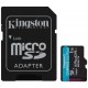 KINGSTON Canvas Go Plus Gen4 1TB microSDXC / C10 / UHS-I U3 V30 / up to  200MB/s / vč. adaptéru
