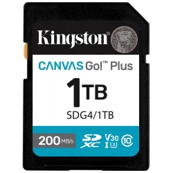 KINGSTON Canvas Go Plus Gen4 1TB SDXC / C10 / UHS-I U3 V30 / up to  200MB/s