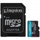 KINGSTON Canvas Go Plus Gen4 512GB microSDXC / C10 / UHS-I U3 V30 / up to  200MB/s / vč. adaptéru