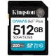 KINGSTON Canvas Go Plus Gen4 512GB SDXC / C10 / UHS-I U3 V30 / up to  200MB/s