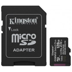 KINGSTON Canvas Select Plus Gen3 128GB microSDXC / A1 / up to  150MB/s  / vč. adaptéru