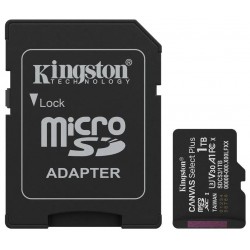 KINGSTON Canvas Select Plus Gen3 1TB microSDXC / A1 / up to  150MB/s  / vč. adaptéru