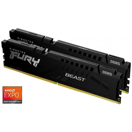 KINGSTON FURY Beast Black EXPO 16GB DDR5 6000MT/s / CL36 / DIMM / Kit 2x 8GB