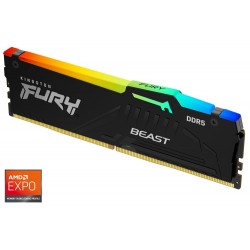 KINGSTON FURY Beast Black RGB EXPO 16GB DDR5 6000MT/s / CL30 / DIMM