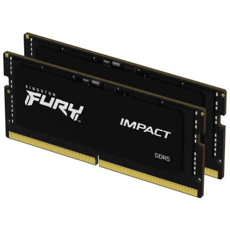 KINGSTON FURY Impact 64GB DDR5 5600MT/s / CL40 / SO-DIMM / Kit 2x 32GB