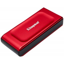 KINGSTON XS1000 2TB SSD / externí SSD / USB 3.2 Gen 2x2 / červený
