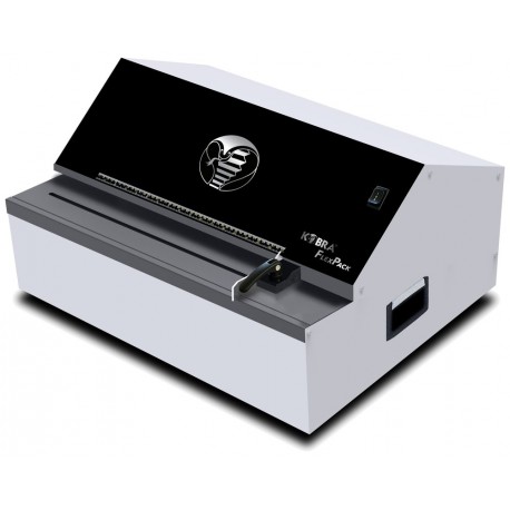 KOBRA perforátor kartonu FLEXPACK DESKTOP/ příčný řez 6 x 60 mm/ pracovní síře 427 mm/ 2-3 vrstvy kartónu najednou/ šedý