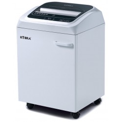 KOBRA skartovač 245 TS HS-6/ příčný řez 0,8 x 5 mm/ A4/ kapacita 4 listy/ objem koše 40l/ stupeň utajení P7/ šedý