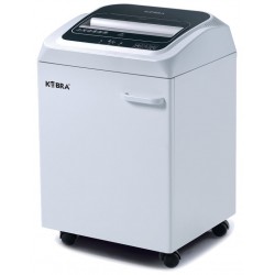 KOBRA skartovač 245 TS S4/ proužkový řez 3,8 mm/ A4/ kapacita 27 listů/ objem koše 40l/ stupeň utajení P2/ šedý