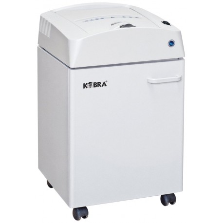 KOBRA skartovač AF+1 40 L/ příčný řez 3,5 x 40 mm/ A4/ kapacita 350 listů/ objem koše 40l/ stupeň utajení P4/ šedý