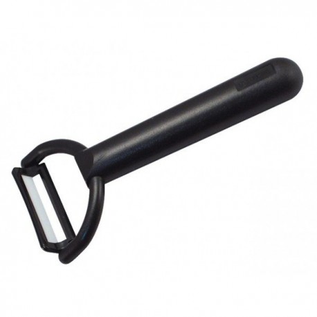 KYOCERA keramická škrabka na ovoce a zeleninu/ Horizontální/ černá