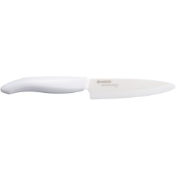 KYOCERA keramický nůž na ovoce a zeleninu s bílou čepelí 11 cm, bílá rukojeť