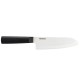 Kyocera Kuchařský nůž Santoku 16 cm, bílá čepel, černá rukojeť