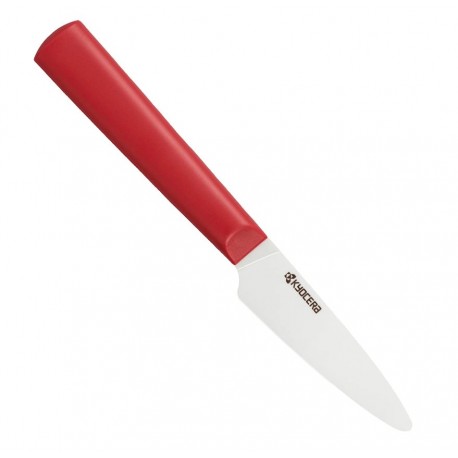Kyocera Loupací nůž 7,5 cm, bílá čepel, červená rukojeť