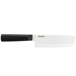 Kyocera Nůž Nakiri 15 cm, bílá čepel, černá rukojeť