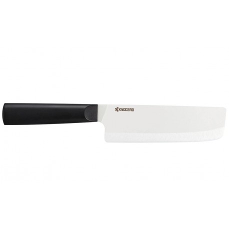 Kyocera Nůž Nakiri 15 cm, bílá čepel, černá rukojeť