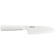 Kyocera Nůž Santoku 14 cm, bílá čepel, bílá rukojeť