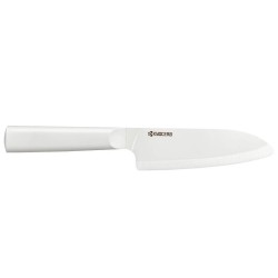 Kyocera Nůž Santoku 14 cm, bílá čepel, bílá rukojeť