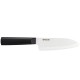 Kyocera Nůž Santoku 14 cm, bílá čepel, černá rukojeť