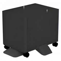 Kyocera Podstavný stolek kovový, s úložným prostorem a kolečky, 57cm,vč. stabil.podpěry
