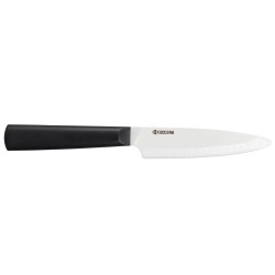 Kyocera Univerzální nůž 11 cm, bílá čepel, černá rukojeť