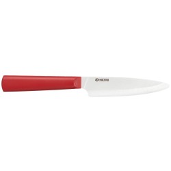 Kyocera Univerzální nůž 11 cm, bílá čepel, červená rukojeť
