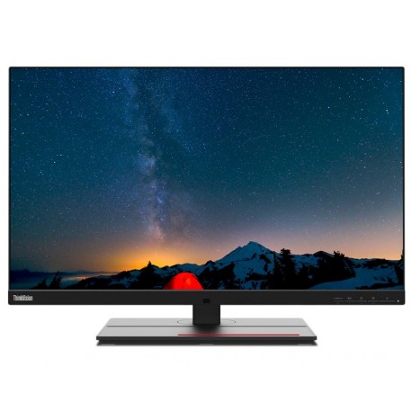 Lenovo P27u-20/ 27" IPS / 16:9/ 3840x2160 UHD / 400cd/m2/ 1000:1/ 4ms/ TB/ HDMI/ DP/ USB/ PIVOT/ černý