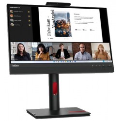Lenovo TIO22 Gen5/ 21,5" IPS/ 1920x1080/ 16:9/ 250cd/m2cmd/ 1000:1 / 4ms/ HDMI/ DP/ USB/ VESA/ PIVOT/ černý