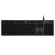 Logitech herní klávesnice G512 LIGHTSYNC RGB/ mechanická/ GX Red/ USB/ US layout/ Carbon