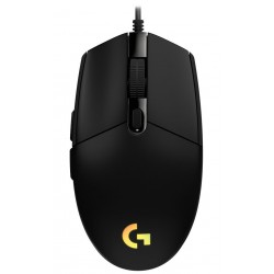 Logitech herní myš G203 LIGHTSYNC/ optická/ 6 tlačítek/ 8000dpi/ USB/ černá