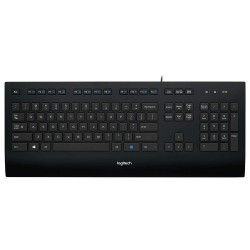 Logitech klávesnice Corded K280E/ USB/ US layout