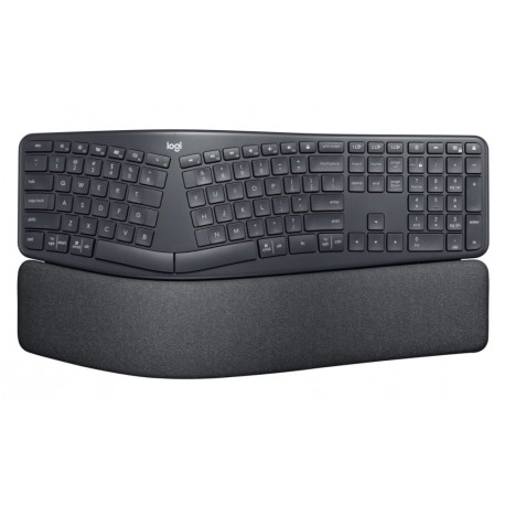 Logitech klávesnice ERGO K860/ Bezdrátová/ Bluetooth/ EN layout/ černá