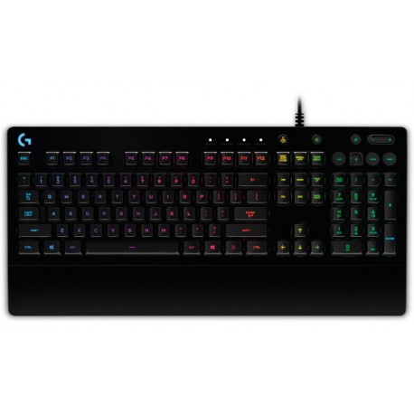 Logitech klávesnice G213 Prodigy, drátová / EN layout / černá