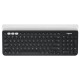 Logitech klávesnice K780/ Bezdrátová/ Bluetooth/ US layout/ černá