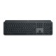 Logitech klávesnice MX Keys S/ bezdrátová/ Bluetooth/ USB-C/ US layout/ grafitová