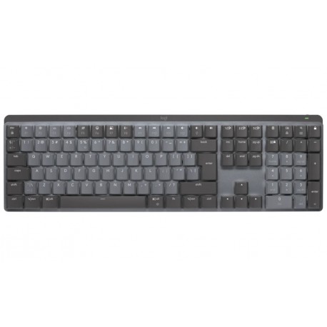 Logitech klávesnice MX Mechanical US - tactile/ bezdrátová/ Bluetooth/ USB-C/ US layout/ grafitová