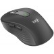 Logitech M650 - Graphite/ myš/ optická/ bezdrátová/ bluetooth/ SilentTouch/ šedá