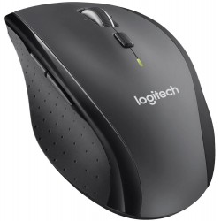 Logitech M705/ Bezdrátová/ Optická/ 1000dpi/ USB přijímač/ černo-šedá