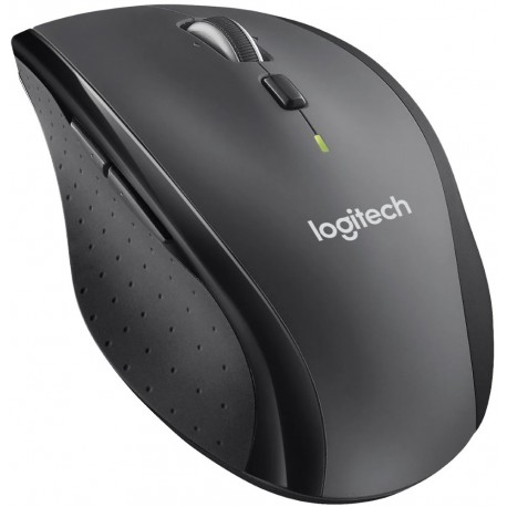 Logitech M705/ Bezdrátová/ Optická/ 1000dpi/ USB přijímač/ černo-šedá