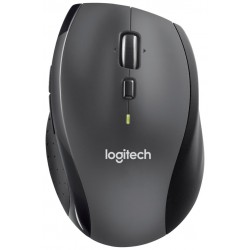Logitech Marathon M705/ Bezdrátová/ Laserová/ 1000dpi/ 2.4GHz/ USB přijímač/ černo-stříbrná