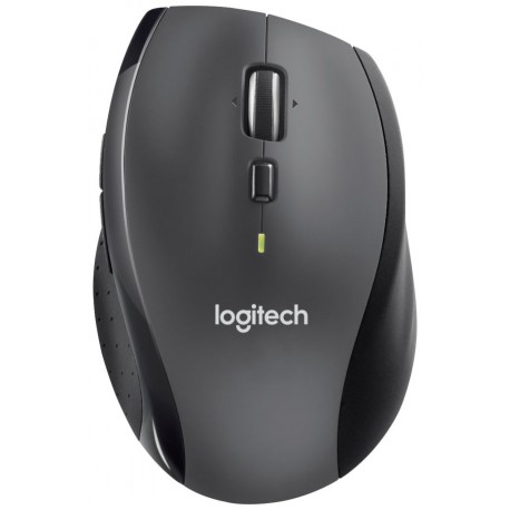 Logitech Marathon M705/ Bezdrátová/ Laserová/ 1000dpi/ 2.4GHz/ USB přijímač/ černo-stříbrná
