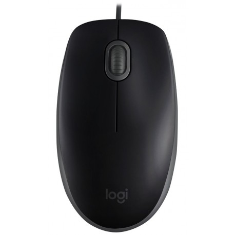 Logitech myš B110 Silent/ 3 tlačítka/ 1000dpi/ USB/ černá