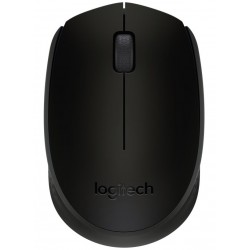 Logitech myš B170/ bezdrátová/ 3 tlačítka/ 1000dpi/ USB/ černá