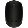 Logitech myš B170/ bezdrátová/ 3 tlačítka/ 1000dpi/ USB/ černá