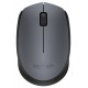Logitech myš M170/ Bezdrátová/ Optická/ 1000dpi/ USB přijímač/ Sivá